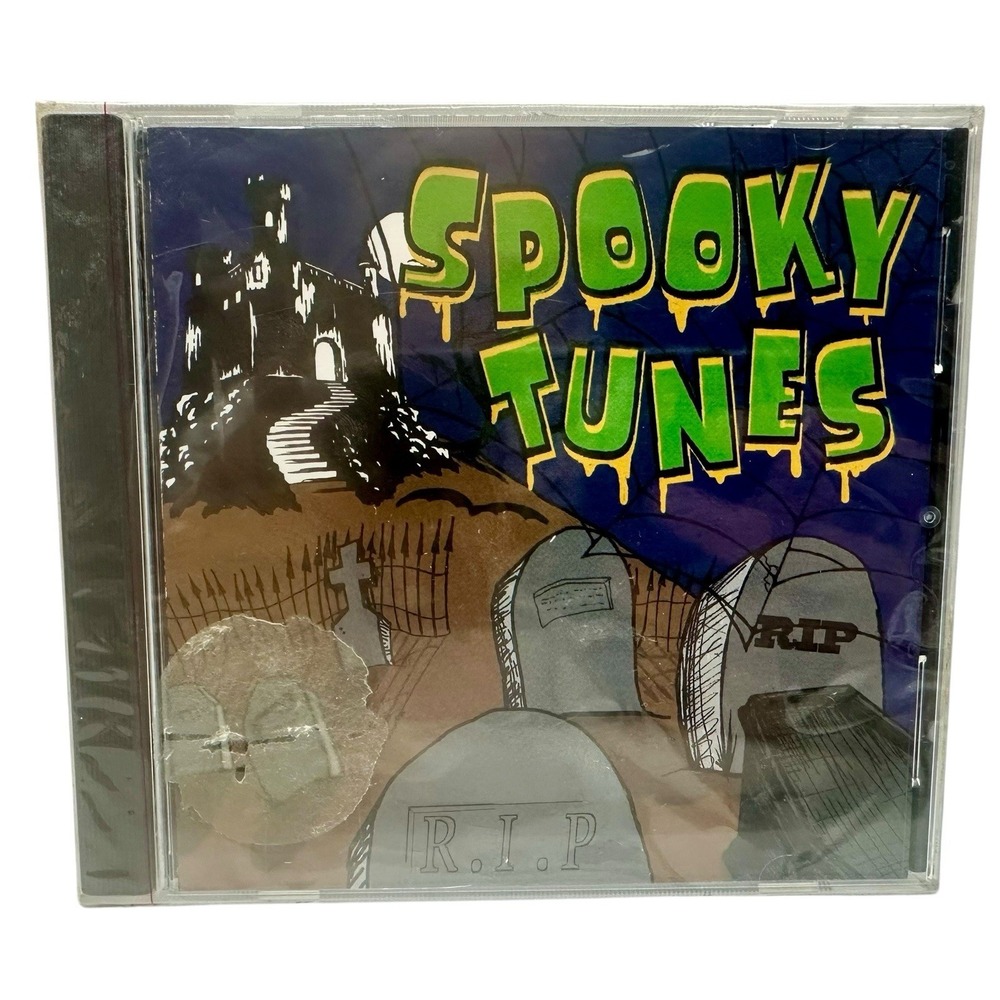 SPOOKY TUNES by VARIOUS ARTISTS (CD, 1995 - USA - Rhino)  Brand New  - C70‎